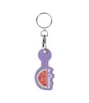 ColoShop Creative Wood, trolley coin keyring, natural, AP715079