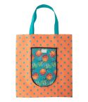 SuboShop Fold B, custom non-woven shopping bag, white / black, AP716405-10