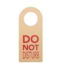 Disturb Eco, custom door hanger, natural, AP716431