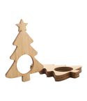 Julmiddag, napkin ring set, natural, AP716448