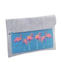 CreaFelt Laptop, custodia personalizzata per laptop, Bianco / Grigio, AP716516