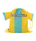 CreaDraw T Kids RPET, sacca con coulisse personalizzabile per bambini, AP716553