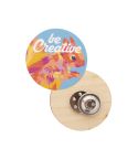 WooBadge, po meri izdelana magnetska značkica, naravna, AP716583-A