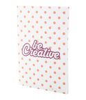 CreaNote A5 Seed, custom seed paper notebook, white, AP716879
