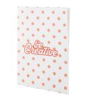 CreaNote A6 Seed, custom seed paper notebook, white, AP716880
