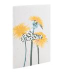 CreaNote Plus A6 Seed, custom seed paper notebook, white, AP716881