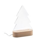 Woodify Xmas, LED osvetlitev božičnega drevesa pokal, prozorno / naravno, AP716921