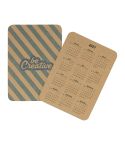 CreaDate Pocket Eco, calendario tascabile personalizzato, bianco, AP716962