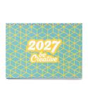CreaDate Desk, calendario da scrivania personalizzato, bianco, AP716981