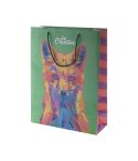 CreaShop L, custom made paper shopping bag, large, white, AP718102