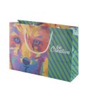 CreaShop H, personalizirana papirnata vrećica, horizontalna, bijela, AP718103