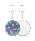 KeyBadge Mini, privesak za ključeve s iglom, bijela, AP718216