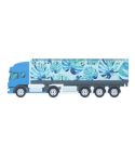 Trucker 15, 15 cm Lineal, LKW, Weiß, AP718343