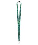 Subyard 15 Zero Safe, individuell bedrucktes Sublimations-Lanyard, Weiß, AP718358