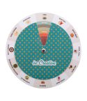 Vinomate, disk za sparivanje vina, bijela, AP718651