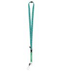 Subyard 15 D Safe RPET, custom sublimation lanyard, white, AP718970