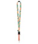 Subyard USB Safe RPET, custom sublimation lanyard, white, AP718980_8GB