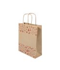 Julegave S, sacchetto regalo di Natale, piccolo, naturale, AP719607