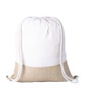 Jucox, drawstring bag, natural, AP721238