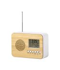Bordio, radio desk clock, natural, AP721508