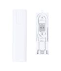 Complix, set di cavi caricabatterie USB, bianco, AP734240-01