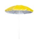 Kuramo, ombrellone da spiaggia, giallo / bianco, AP791573-02