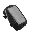Velofon, RPET torbica za kolesni telefon, črna, AP800048-10