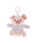 PigFob, plush pig keyring, pink, AP800056