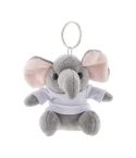 TrumpFob, portachiavi elefante in peluche, grigio, AP800059