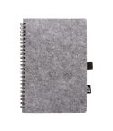 Felbook A5, RPET notebook, grey, AP800510-77
