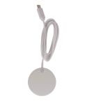 RaluMag, magnetic wireless charger, silver, AP800531-21