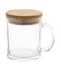 Strobba, Becher aus recyceltem Glas, transparent / natürlich, AP800576