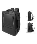 Molson, RPET Dokumenten-Rucksack, Schwarz, AP800782-10