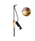 CampSpark, survival fire starter, silver / natural, AP800799