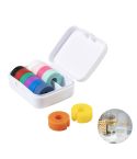 Cupperty, glass identifier set, white, AP800803-01
