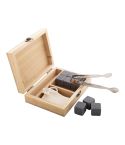Bourbon, stone ice cube set, natural, AP808037