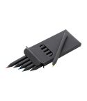 Blatty 6, pencil set, black, AP808178