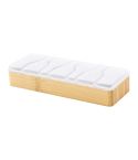 Pillboo, pillbox, white / natural, AP808217-01