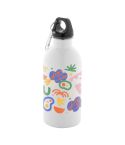 Pressuto, recycled stainless steel bottle, white, AP808230-01