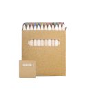 Lea, set of 12 pencils, natural, AP808503