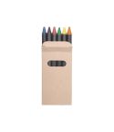 Liddy, set of 6 crayons, black / beige, AP808504