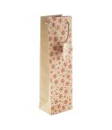 Majamaki W, Christmas gift bag, wine, natural / red, AP808768