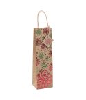Pekkola W, Weihnachtliche Geschenk-Tasche, Weinrot, mehrfarbig, AP808772