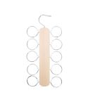 Smalto, porta sciarpa, naturale/argento, AP810413