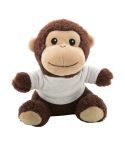 Rehowl, scimmietta in peluche RPET, marrone, AP844058