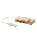 Mobaru, hub USB, naturale, AP864016