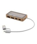 SeeHub, hub USB trasparente, naturale/trasparente, AP864036