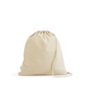 Lhotse Kordelzugtasche rBaumwolle 140gsm. rBaumwollseil-Träger, ASB002