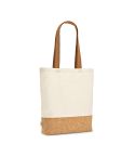 Borsa per la spesa Chimborazo rCotton 180gsm e sughero, naturale, ASB009-160