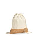 Orizaba Beuteltasche rCotton 180gsm und Kork, natürlich, ASB010-160